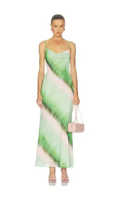 SEVEN WONDERS Biancha Cowl Cross Back Maxi Dress | Thumbnail 1 SEVEN WONDERS Biancha Cowl Cross Back Maxi Dress | Thumbnail 1