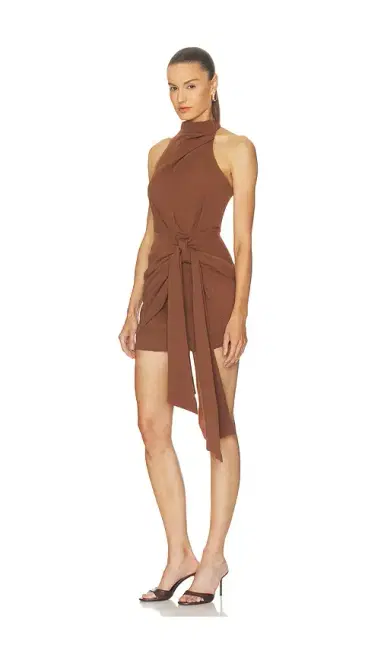 Elliatt Anaya Halter Mini Dress | Thumbnail 3 Elliatt Anaya Halter Mini Dress | Thumbnail 3