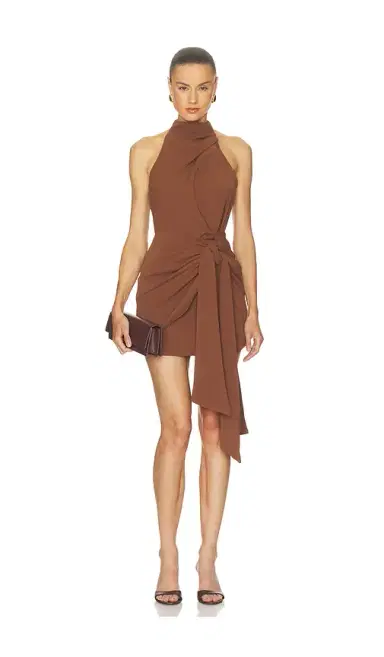 Elliatt Anaya Halter Mini Dress | Thumbnail 1 Elliatt Anaya Halter Mini Dress | Thumbnail 1