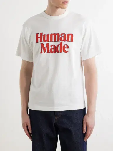Human Made Logo-Print Cotton-Jersey T-Shirt - Men | Thumbnail 3 Human Made Logo-Print Cotton-Jersey T-Shirt - Men | Thumbnail 3