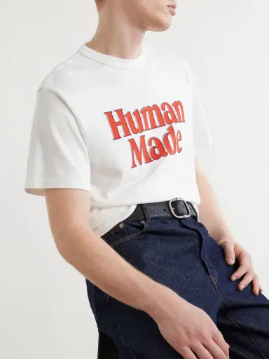 Human Made Logo-Print Cotton-Jersey T-Shirt - Men | Thumbnail 5 Human Made Logo-Print Cotton-Jersey T-Shirt - Men | Thumbnail 5