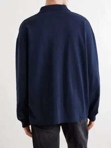 A.P.C. Alexis Logo-Embroidered Cotton-Jersey Polo Shirt - Men | Thumbnail 4 A.P.C. Alexis Logo-Embroidered Cotton-Jersey Polo Shirt - Men | Thumbnail 4