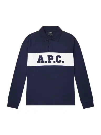 A.P.C. Alexis Logo-Embroidered Cotton-Jersey Polo Shirt - Men | Thumbnail 1 A.P.C. Alexis Logo-Embroidered Cotton-Jersey Polo Shirt - Men | Thumbnail 1