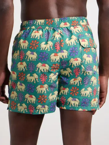Drake's Straight-Leg Mid-Length Printed Swim Shorts - Men | Thumbnail 3 Drake's Straight-Leg Mid-Length Printed Swim Shorts - Men | Thumbnail 3