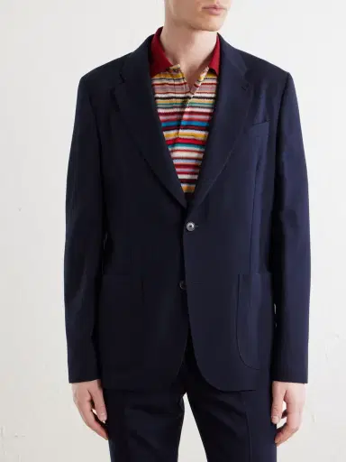Paul Smith Wool-Hopsack Suit Jacket - Men | Thumbnail 3 Paul Smith Wool-Hopsack Suit Jacket - Men | Thumbnail 3