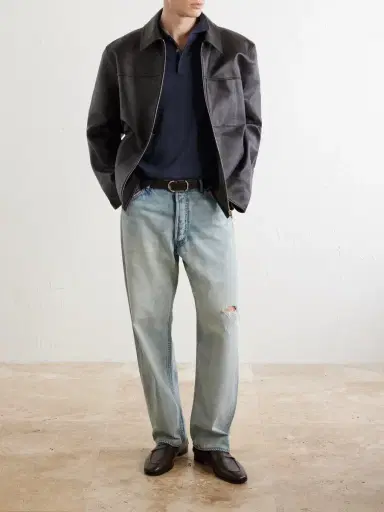 Paul Smith Merino Wool Polo Shirt - Men | Thumbnail 2 Paul Smith Merino Wool Polo Shirt - Men | Thumbnail 2