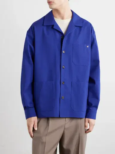 Valentino Garavani VGold Cotton Shirt - Men | Thumbnail 3 Valentino Garavani VGold Cotton Shirt - Men | Thumbnail 3
