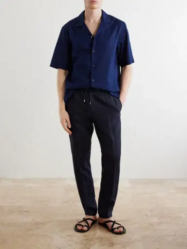 Paul Smith Camp-Collar Cotton-Seersucker Shirt - Men | Thumbnail 2 Paul Smith Camp-Collar Cotton-Seersucker Shirt - Men | Thumbnail 2