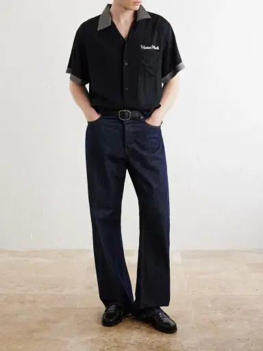 Human Made Logo-Embroidered Poplin Shirt - Men | Thumbnail 2 Human Made Logo-Embroidered Poplin Shirt - Men | Thumbnail 2