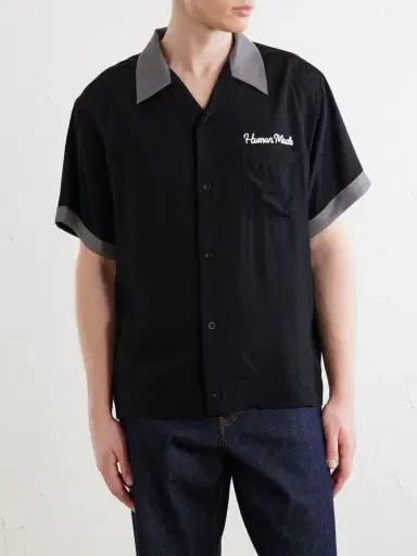 Human Made Logo-Embroidered Poplin Shirt - Men | Thumbnail 3 Human Made Logo-Embroidered Poplin Shirt - Men | Thumbnail 3