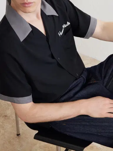 Human Made Logo-Embroidered Poplin Shirt - Men | Thumbnail 5 Human Made Logo-Embroidered Poplin Shirt - Men | Thumbnail 5