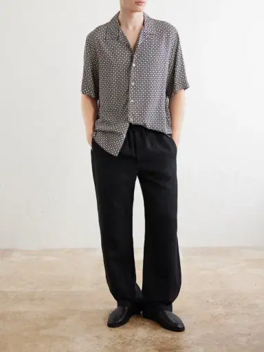A.P.C. Bennet Printed Crepe de Chine Shirt - Men | Thumbnail 2 A.P.C. Bennet Printed Crepe de Chine Shirt - Men | Thumbnail 2