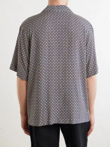A.P.C. Bennet Printed Crepe de Chine Shirt - Men | Thumbnail 4 A.P.C. Bennet Printed Crepe de Chine Shirt - Men | Thumbnail 4