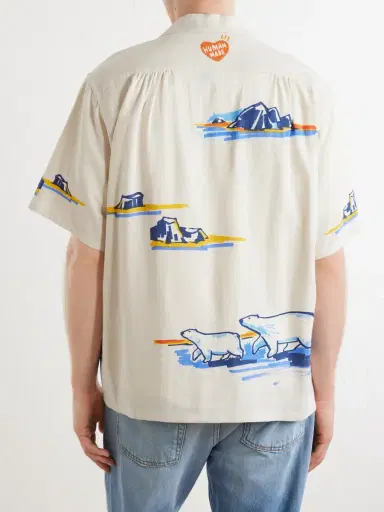 Human Made Camp-Collar Printed Poplin Shirt - Men | Thumbnail 4 Human Made Camp-Collar Printed Poplin Shirt - Men | Thumbnail 4