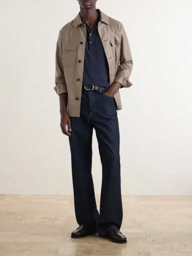 Slowear Wool and Silk-Blend Overshirt - Men | Thumbnail 2 Slowear Wool and Silk-Blend Overshirt - Men | Thumbnail 2
