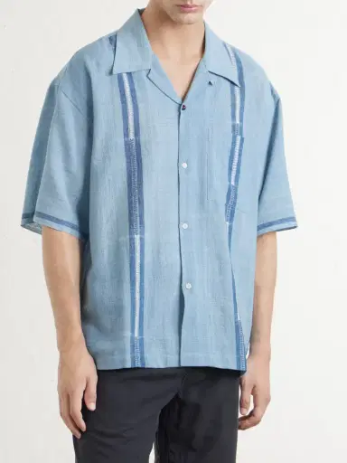 Kardo Rohit Embroidered Cotton Shirt - Men | Thumbnail 3 Kardo Rohit Embroidered Cotton Shirt - Men | Thumbnail 3