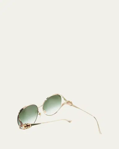 Gucci Oversized Oval GG Sunglasses | Thumbnail 3 Gucci Oversized Oval GG Sunglasses | Thumbnail 3