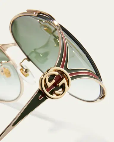 Gucci Oversized Oval GG Sunglasses | Thumbnail 4 Gucci Oversized Oval GG Sunglasses | Thumbnail 4