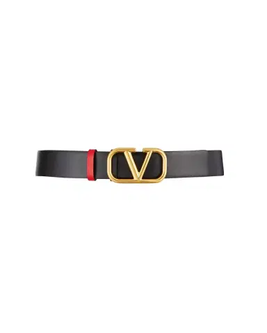 Valentino Garavani VLogo Reversible Leather Belt, 30mm | Thumbnail 3 Valentino Garavani VLogo Reversible Leather Belt, 30mm | Thumbnail 3