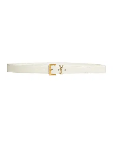 Saint Laurent Box Laque YSL Leather Belt | Thumbnail 1 Saint Laurent Box Laque YSL Leather Belt | Thumbnail 1