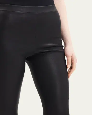 Theory Adbelle High-Waist Leather Leggings | Thumbnail 5 Theory Adbelle High-Waist Leather Leggings | Thumbnail 5
