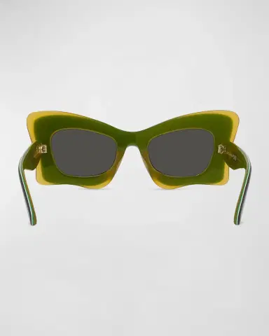 LOEWE Multicolor Acetate Butterfly Sunglasses | Thumbnail 4 LOEWE Multicolor Acetate Butterfly Sunglasses | Thumbnail 4