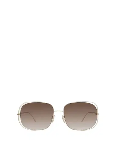 Loewe Metal Logo-Print Rectangle Sunglasses | Thumbnail 1 Loewe Metal Logo-Print Rectangle Sunglasses | Thumbnail 1