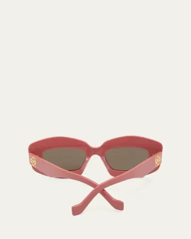 Loewe Silver Screen Chunky Acetate Rectangle Sunglasses | Thumbnail 6 Loewe Silver Screen Chunky Acetate Rectangle Sunglasses | Thumbnail 6