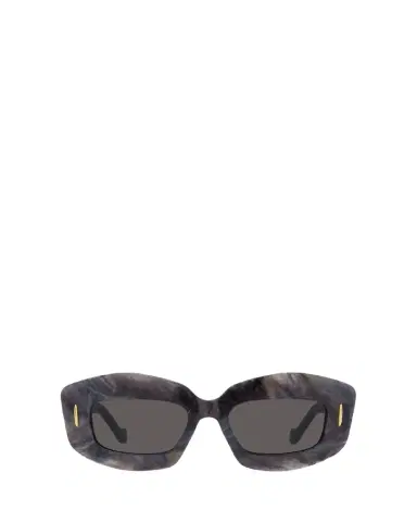 Loewe Silver Screen Chunky Acetate Rectangle Sunglasses | Thumbnail 1 Loewe Silver Screen Chunky Acetate Rectangle Sunglasses | Thumbnail 1