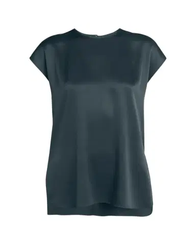 Giorgio Armani Short Sleeve Silk Blouse | Thumbnail 1 Giorgio Armani Short Sleeve Silk Blouse | Thumbnail 1