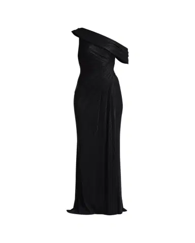 Tadashi Shoji Leary Draped One-Shoulder Gown | Thumbnail 1 Tadashi Shoji Leary Draped One-Shoulder Gown | Thumbnail 1