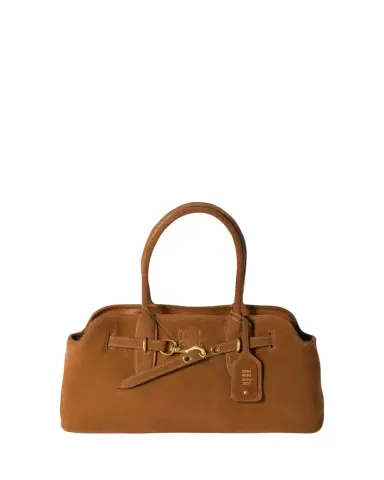 Miu Miu Aventure Suede Shoulder Bag | Thumbnail 1 Miu Miu Aventure Suede Shoulder Bag | Thumbnail 1