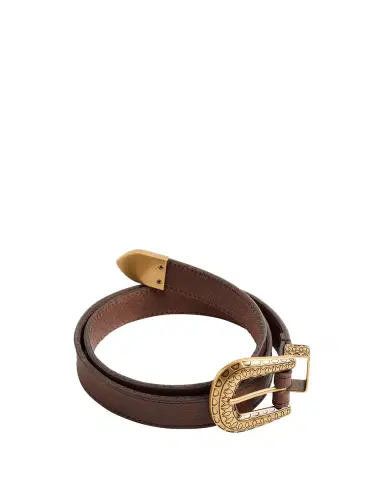 Valentino Garavani VLogo Signature Engraved Leather Belt, 20mm | Thumbnail 3 Valentino Garavani VLogo Signature Engraved Leather Belt, 20mm | Thumbnail 3