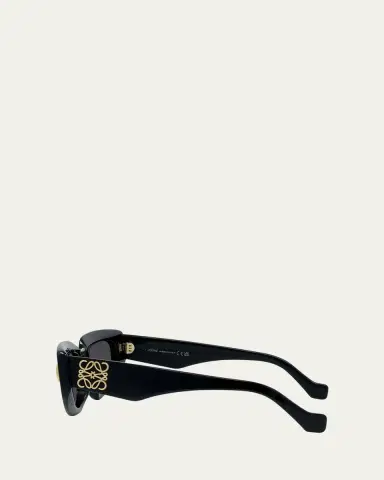 Loewe Anagram Geometric Acetate Sunglasses | Thumbnail 3 Loewe Anagram Geometric Acetate Sunglasses | Thumbnail 3