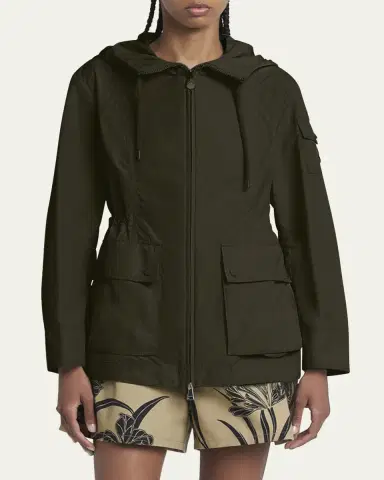 Moncler Leandro Short Hooded Parka | Thumbnail 8 Moncler Leandro Short Hooded Parka | Thumbnail 8