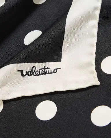 Valentino Garavani Opticool Print Silk Scarf | Thumbnail 3 Valentino Garavani Opticool Print Silk Scarf | Thumbnail 3
