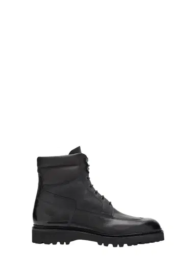 John Lobb Men's Peak Rubber-Sole Leather Lace-Up Boots | Thumbnail 1 John Lobb Men's Peak Rubber-Sole Leather Lace-Up Boots | Thumbnail 1