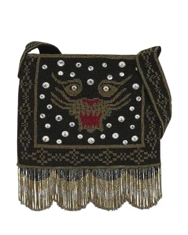 Valentino Garavani Nellcote Small Beaded Fringed Shoulder Bag | Thumbnail 1 Valentino Garavani Nellcote Small Beaded Fringed Shoulder Bag | Thumbnail 1