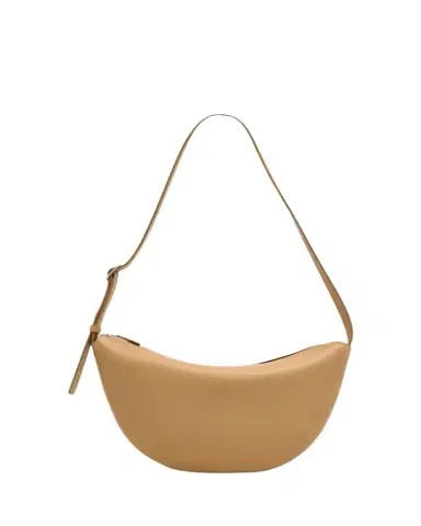 THE ROW Jouvette Crescent Shoulder Bag in Leather | Thumbnail 1 THE ROW Jouvette Crescent Shoulder Bag in Leather | Thumbnail 1