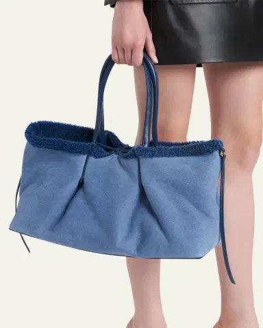Bottega Veneta Pinacoteca Reversible Shearling Tote Bag | Thumbnail 2 Bottega Veneta Pinacoteca Reversible Shearling Tote Bag | Thumbnail 2