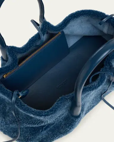 Bottega Veneta Pinacoteca Reversible Shearling Tote Bag | Thumbnail 4 Bottega Veneta Pinacoteca Reversible Shearling Tote Bag | Thumbnail 4