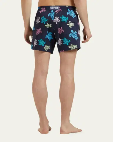 Vilebrequin Men's Multicolor Turtle Swim Trunks | Thumbnail 3 Vilebrequin Men's Multicolor Turtle Swim Trunks | Thumbnail 3