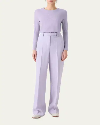 Akris Cashmere-Silk Fine Gauge Knit Sweater | Thumbnail 2 Akris Cashmere-Silk Fine Gauge Knit Sweater | Thumbnail 2