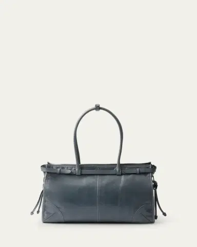 Prada Large Buckle Leather Shoulder Bag | Thumbnail 7 Prada Large Buckle Leather Shoulder Bag | Thumbnail 7