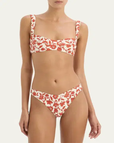 SIR. Chloe Floral Banded Bikini Top | Thumbnail 4 SIR. Chloe Floral Banded Bikini Top | Thumbnail 4