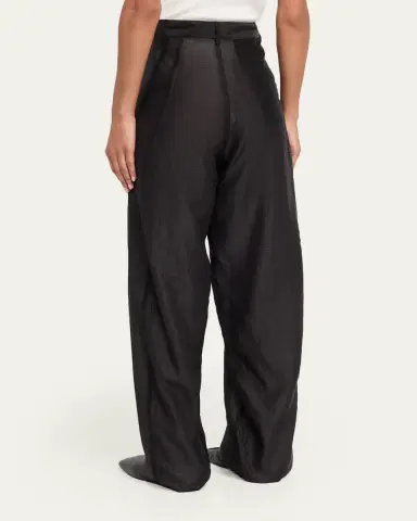 DARKPARK Phebe Double Sided Wide-Leg Pants with Chain | Thumbnail 3 DARKPARK Phebe Double Sided Wide-Leg Pants with Chain | Thumbnail 3