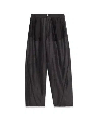 DARKPARK Phebe Double Sided Wide-Leg Pants with Chain | Thumbnail 1 DARKPARK Phebe Double Sided Wide-Leg Pants with Chain | Thumbnail 1