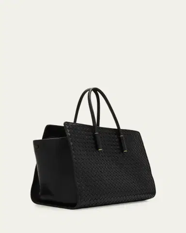 Bottega Veneta Barbara Medium Leather Tote Bag | Thumbnail 3 Bottega Veneta Barbara Medium Leather Tote Bag | Thumbnail 3
