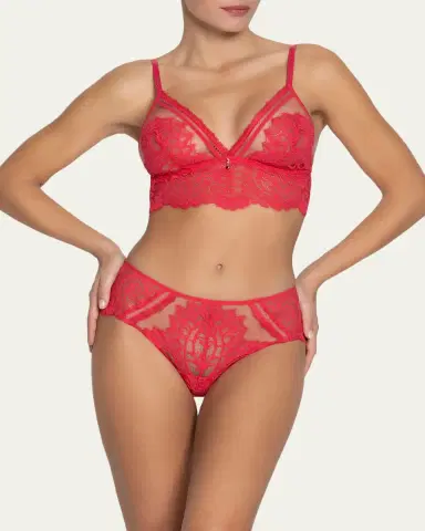 Lise Charmel Desirs De Venise Lace & Tulle Soft Cup Bra | Thumbnail 3 Lise Charmel Desirs De Venise Lace & Tulle Soft Cup Bra | Thumbnail 3