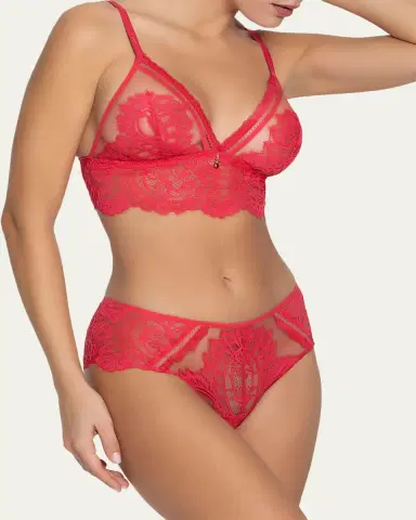 Lise Charmel Desirs De Venise Lace & Tulle Soft Cup Bra | Thumbnail 5 Lise Charmel Desirs De Venise Lace & Tulle Soft Cup Bra | Thumbnail 5